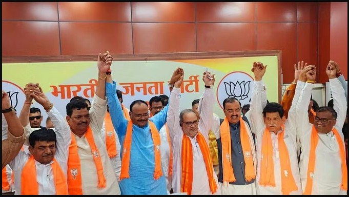 साहब सिंह सैनी बीजेपी में शामिल, सहारनपुर आगमन पर हुआ भव्य स्वागत,रैली के दौरान बिगड़ी तबियत