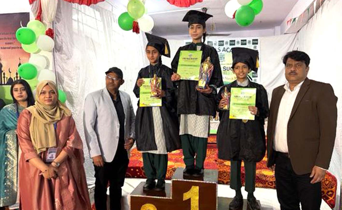 Pine Hills Academy's bright students excel in exams