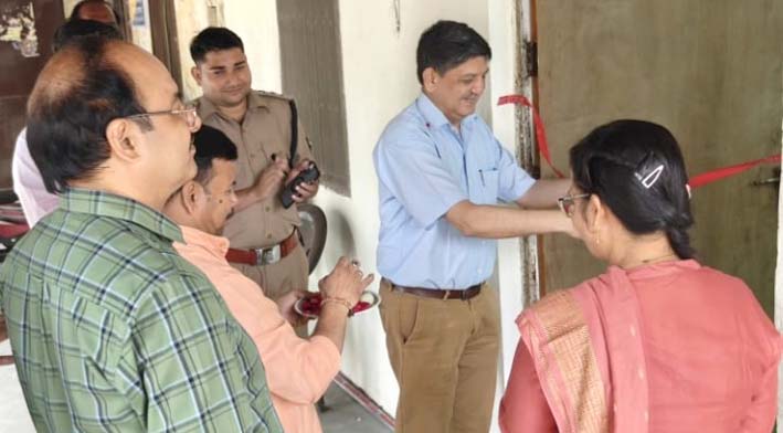 Inauguration of the newly constructed excise office, strict instructions to crack down on illegal liquor smugglers