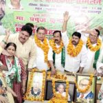 Rekha Gupta joined the party along with dozens of women.