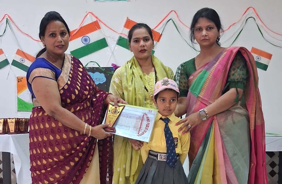 Jai Hind Public School declared exam results, meritorious students honoured