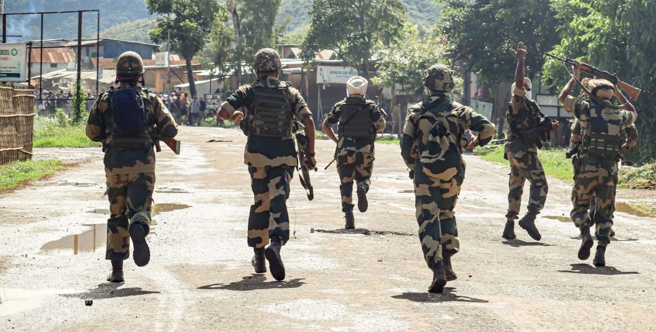 Manipur: Gunfire erupts at midnight, militants attack army camp, security forces give befitting reply