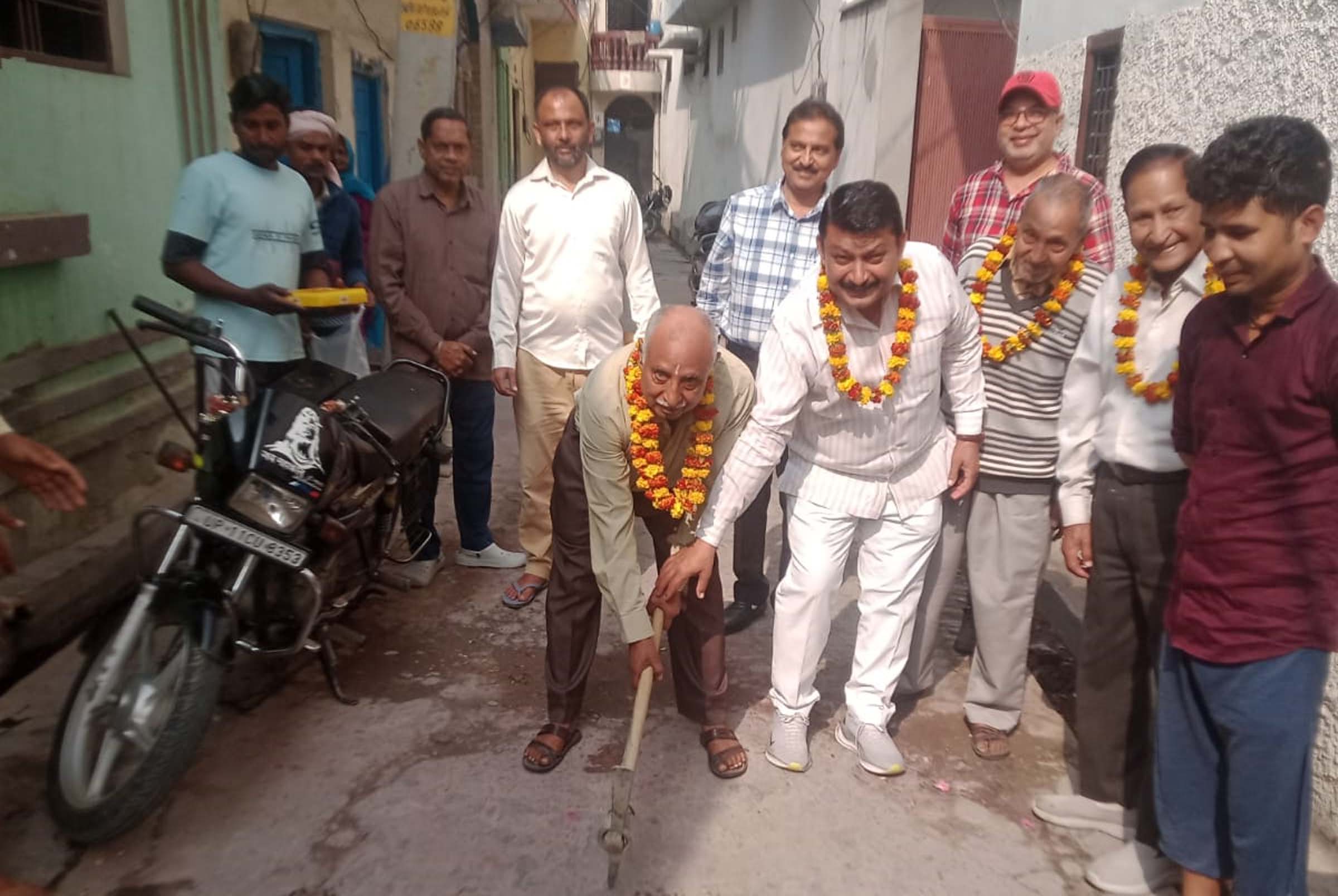 The Ganges of development flowing in Ward-24