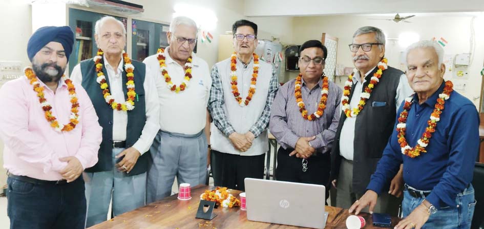 K.L. Arora became the National President of Senior Citizen Welfare Society, a unanimous selection.