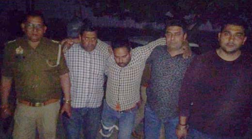 A wanted cow smuggler was caught in an encounter, his partner escaped.