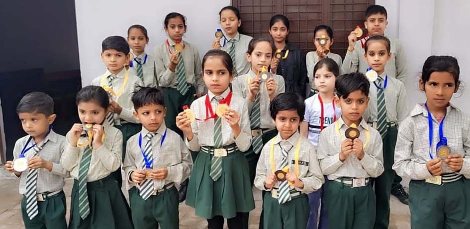 Annual Examination Results: Joya got first place