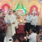 The 36th anniversary of Siddha Peeth Shri Balaji Temple was celebrated with great pomp.