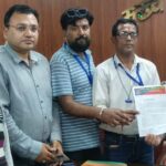 Indian Human Rights Service Organization submitted a memorandum to the DM