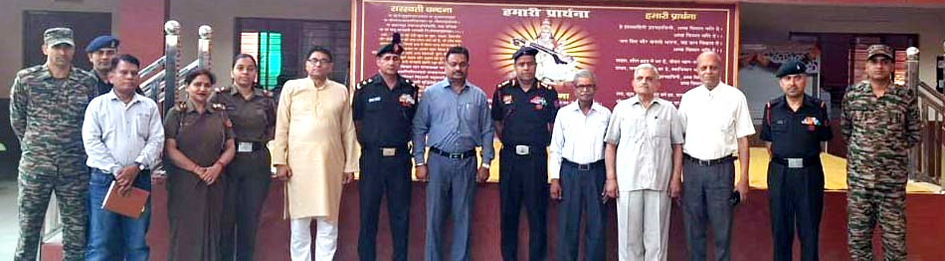 The Commanding Officer of 26 UP Girls Corps NCC conducted surprise inspection of educational institutions.