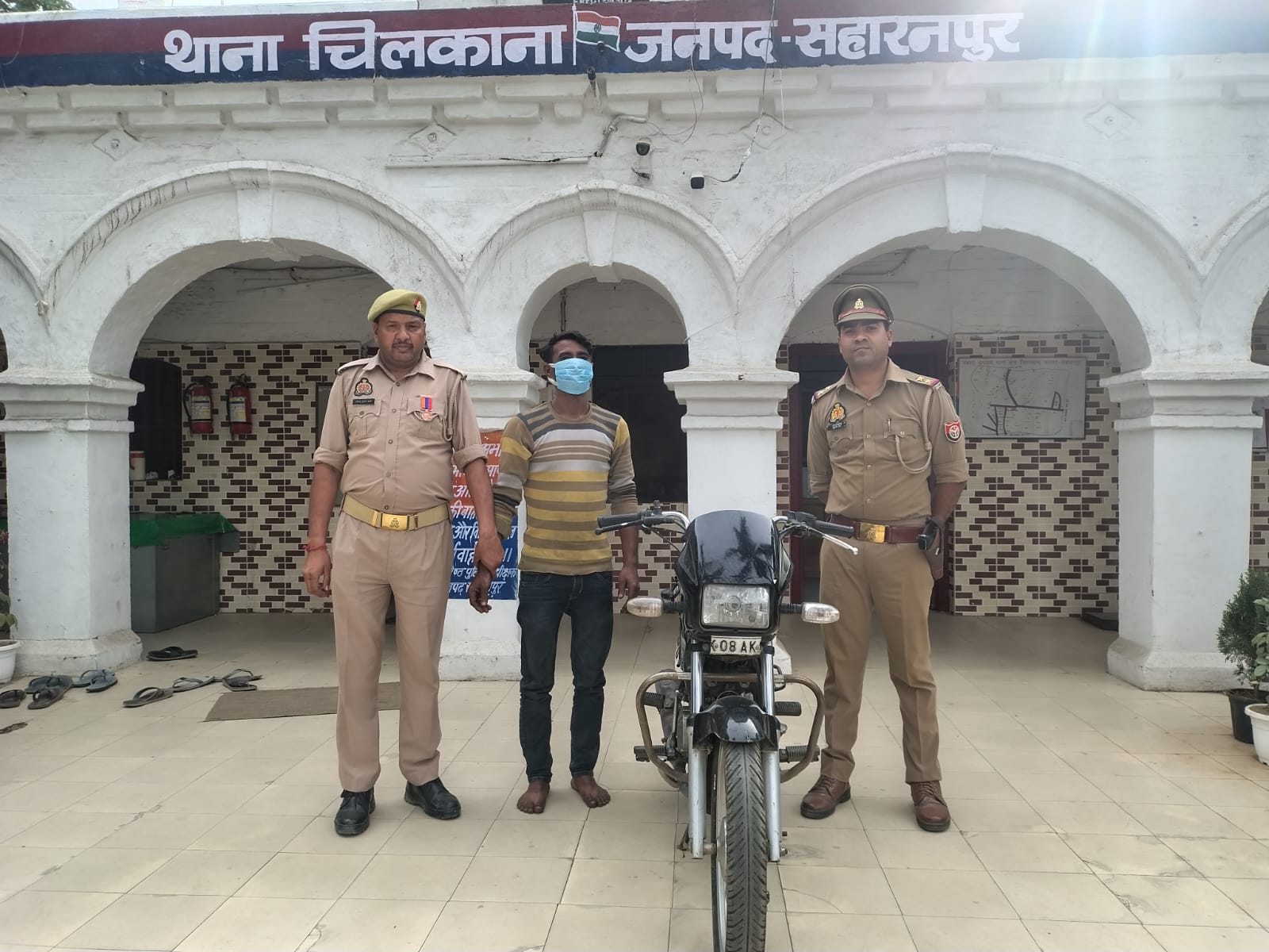 Chilkana police uncovered a string of thefts, arrested a cunning thief.