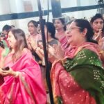 Devotees rejoice on the occasion of Sri Krishna-Rukmini marriage