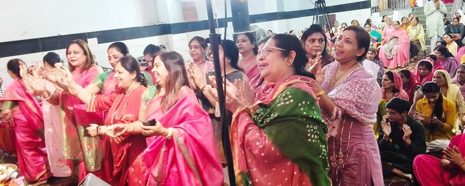 Devotees rejoice on the occasion of Sri Krishna-Rukmini marriage