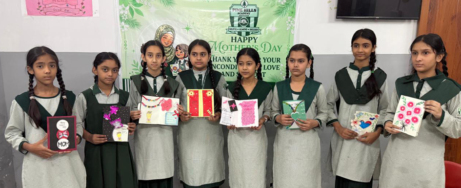 Pine Hills Academy honored mothers through a greeting card competition.