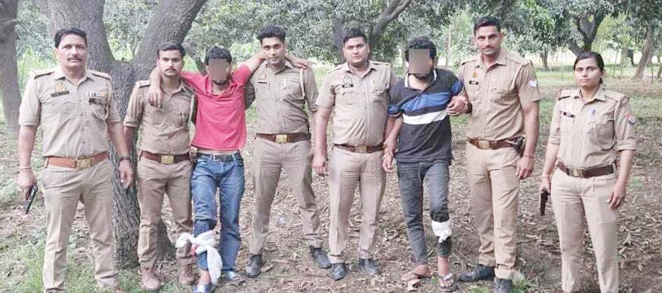 Two Notorious Criminals Apprehended in Encounter