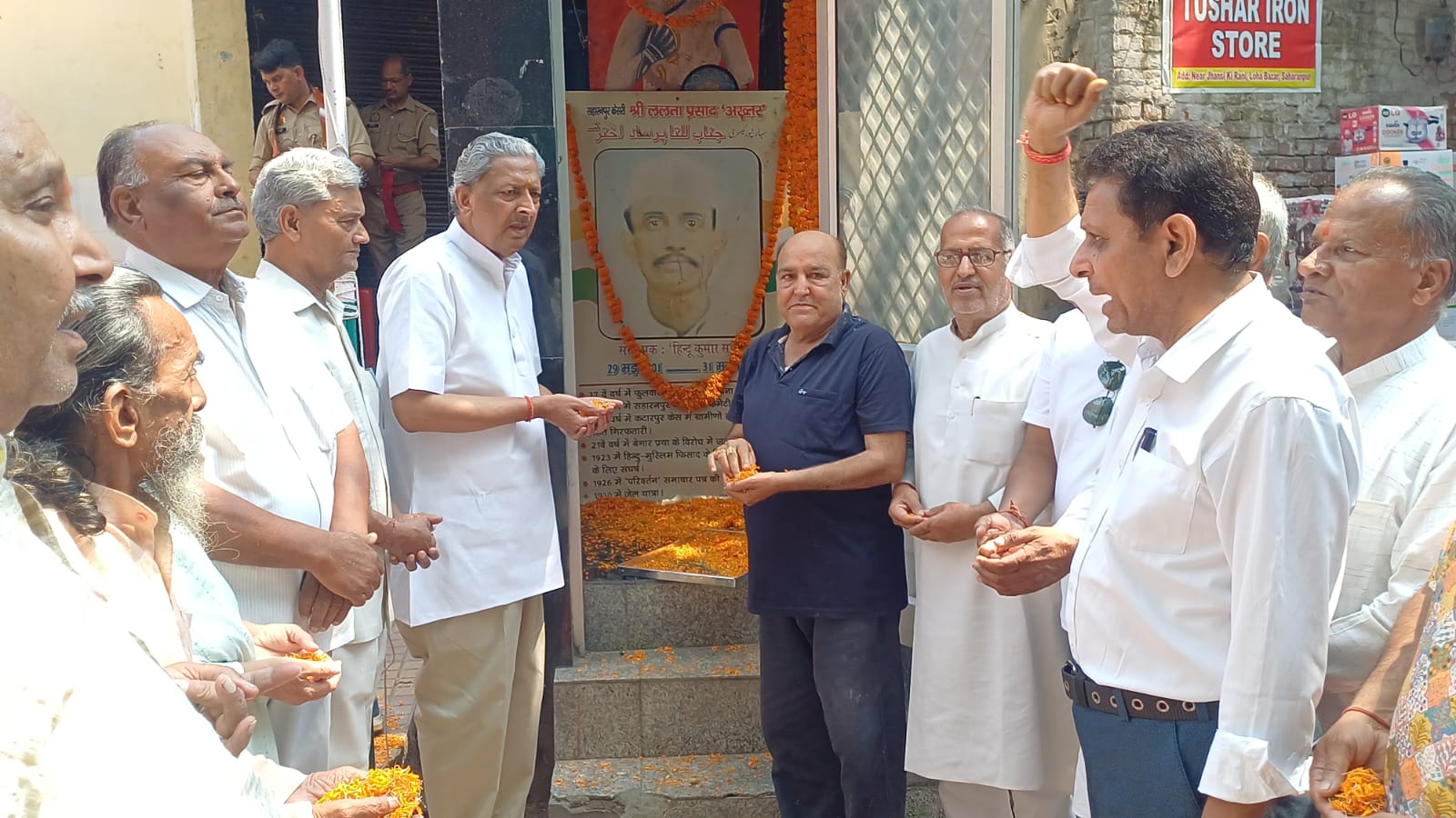A heartfelt tribute paid to the immortal martyrs of 1857.