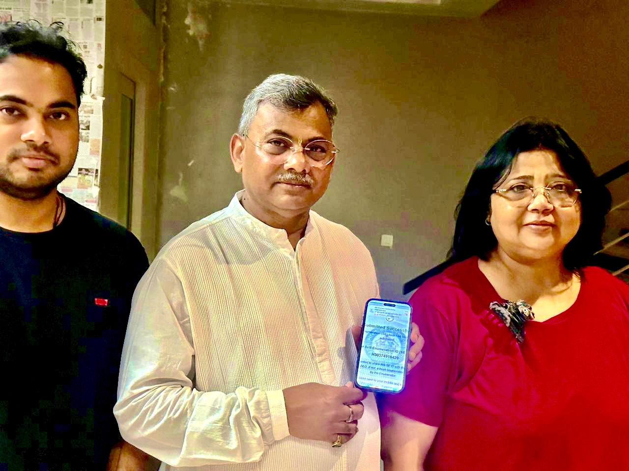 The Mayor launched the digital self-enumeration, which will continue until May 21.