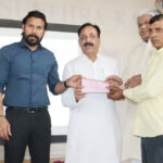 A grand event was organised on the occasion of International Labour Day.