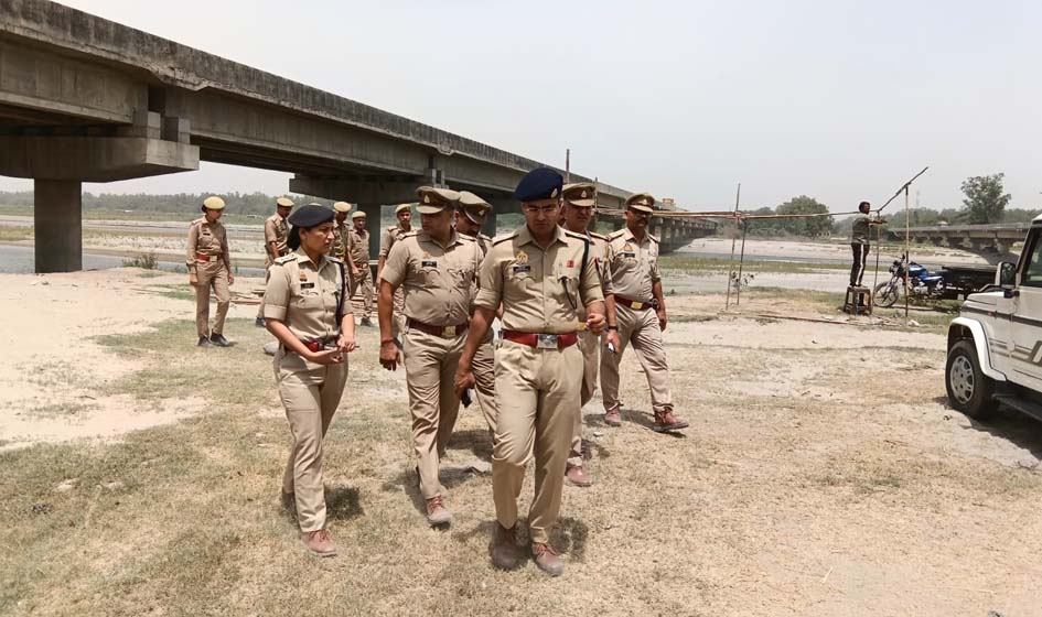 SP Rural Mayank Pathak inspected the fair sites.