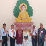 500 devotees took initiation on Buddha Purnima, a huge feast was organised.