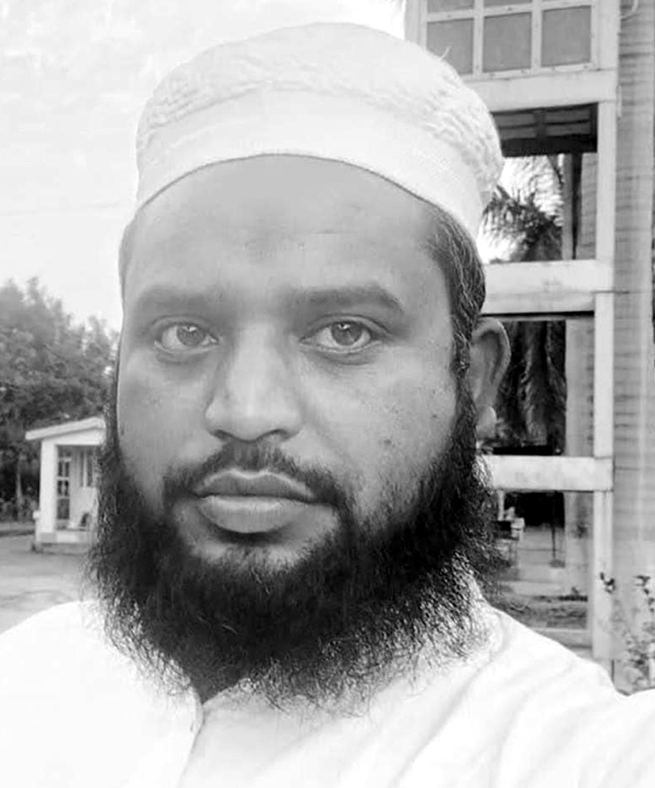 A bike-riding cleric died tragically after being hit by an unknown vehicle.