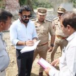 DM strict on slow progress of bridge construction on Maa Shakumbhari Devi Marg
