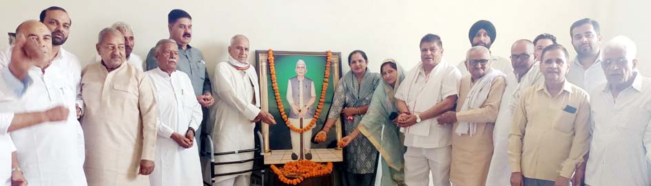 Havan at Tapri Jat Bhawan on the death anniversary of Chaudhary Charan Singh