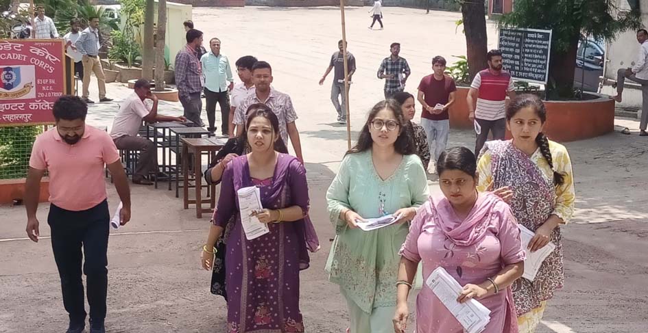 Over 64% of candidates were absent in the lecturer exam, the exam concluded peacefully.