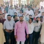 Safai Karamcharis protest against privatization