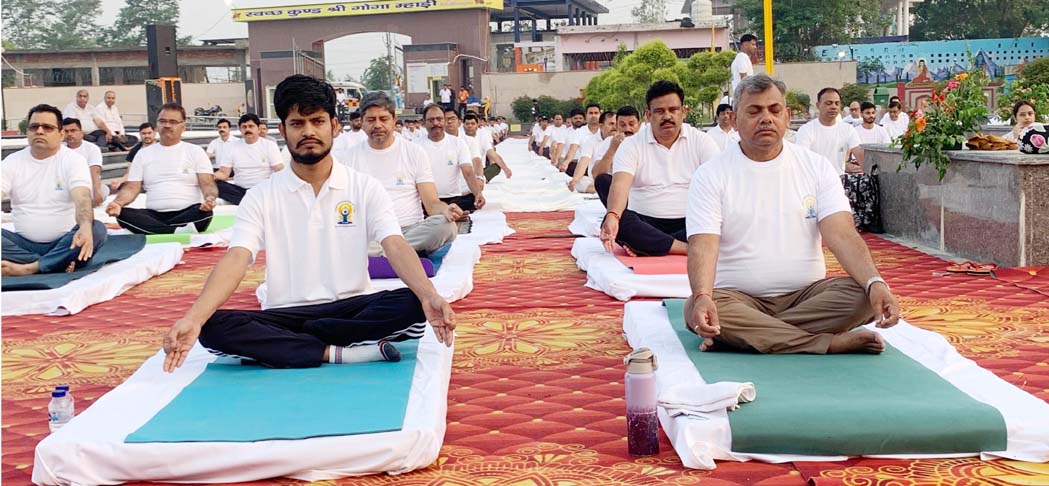 Grand Yoga Event Organized to Mark International Yoga Day
