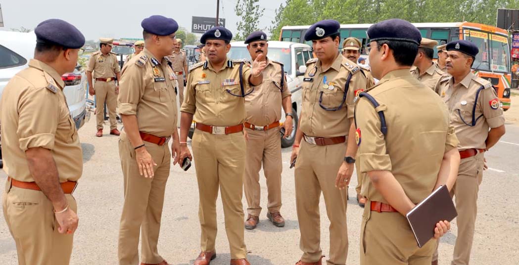 Preparations for the Shravan Kanwar Yatra intensify; Additional Director General of Police and Deputy Inspector General of Police inspect the routes.