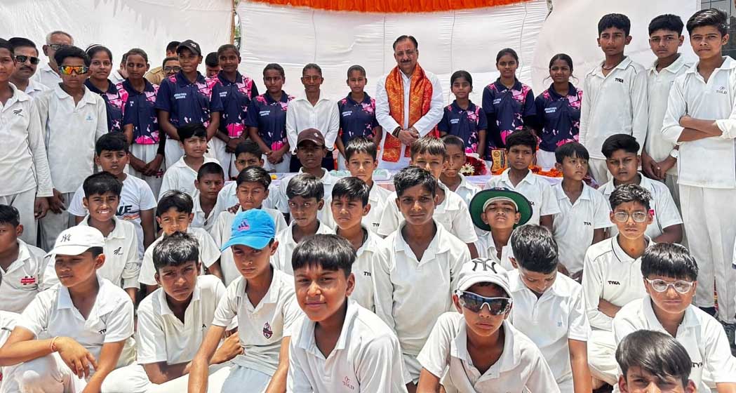 City MLA inaugurates Under-12 Cricket Summer Cup 2026.