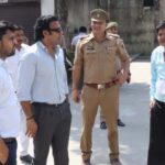UP Police Constable Recruitment Exam: District Magistrate conducts surprise inspection of exam centers.