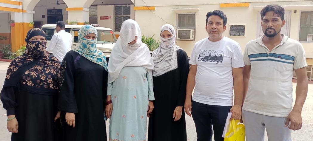 Plea to save home from land mafia; aggrieved family appeals to the District Magistrate for justice.