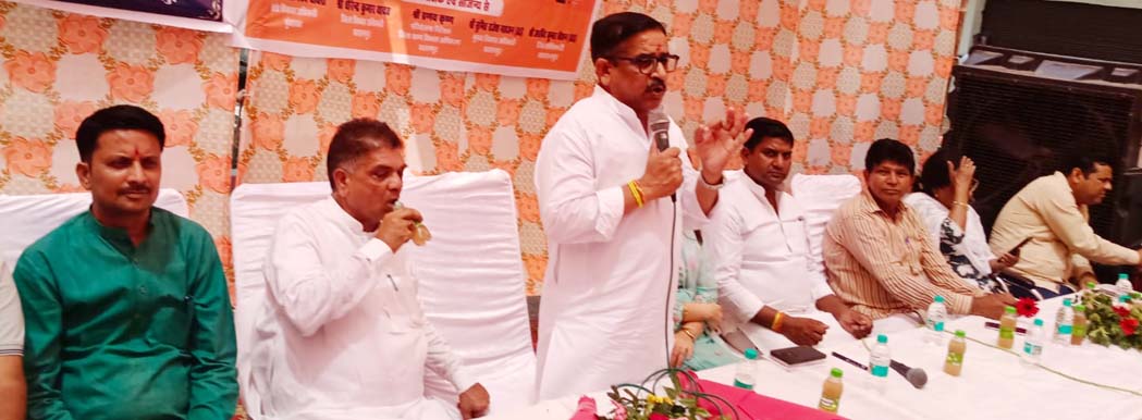 BJP holds grand public welfare camp in Puwarka; information provided about schemes marking the completion of 12 years of the central government.
