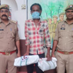 Wanted accused arrested; cash and copper wire recovered.