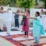 Yoga, Meditation, and Pranayama Camp Organized by the Railway Pensioners' Society