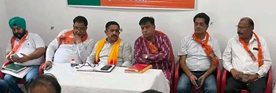 Preparations intensify for BJP Regional President Nawab Singh Nagar's visit to Saharanpur; enthusiasm among party workers.