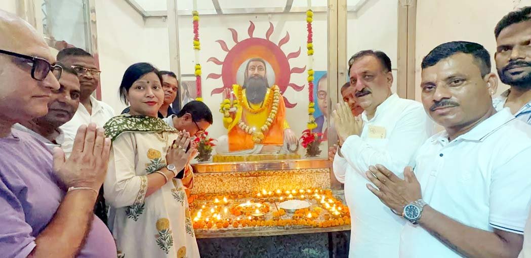 BJP's grand Dipotsav on Guru Ravidas Jayanti