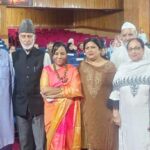 Vijaykant Chauhan, a cow protector from Saharanpur, honored with the Lal Ded Award 2026 in Kashmir.
