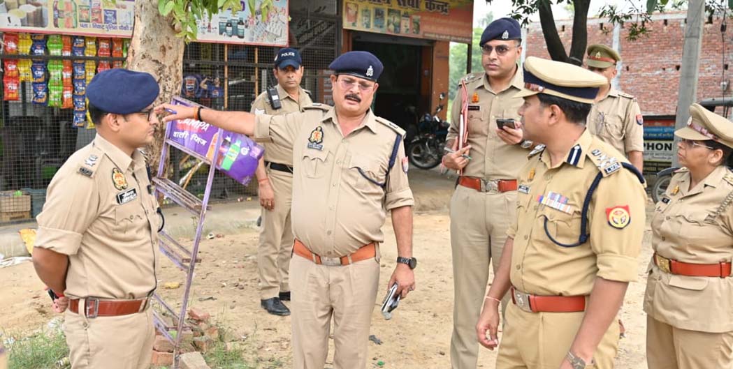 The DIG and SSP conducted an on-site inspection of the Kanwar route and reviewed security arrangements.