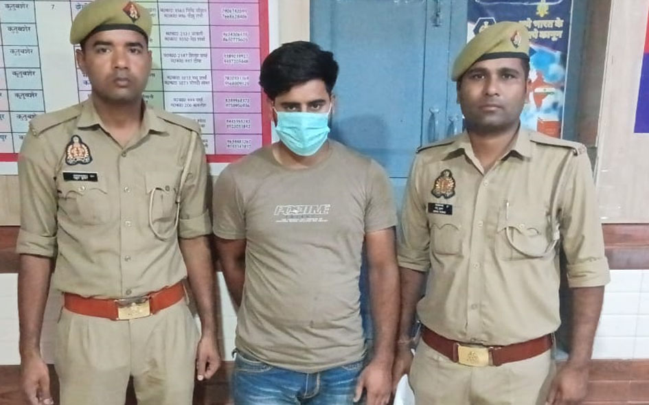 Accused arrested for illegal gas refilling and black marketing.