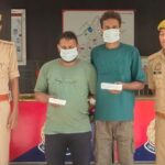 Two smugglers nabbed with 110 grams of charas and 27 grams of smack.