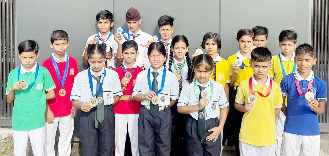 Montfort School students shine at the district-level inter-school rope skipping competition.