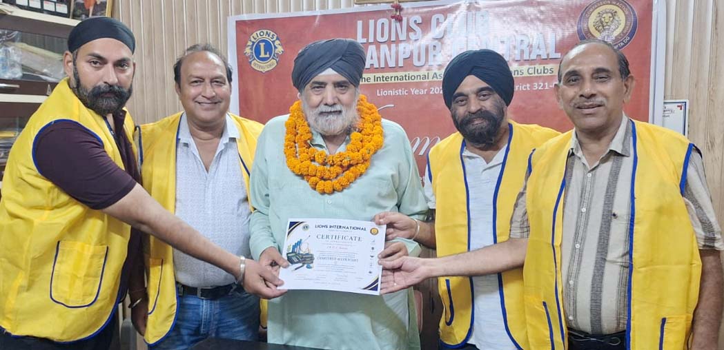 Lions Club Central honors economic leaders of the country on Chartered Accountants Day, launches New Lion Year