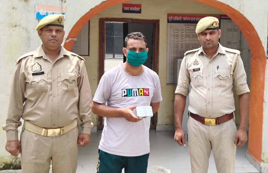 Battery theft from tower solved; one accused arrested.